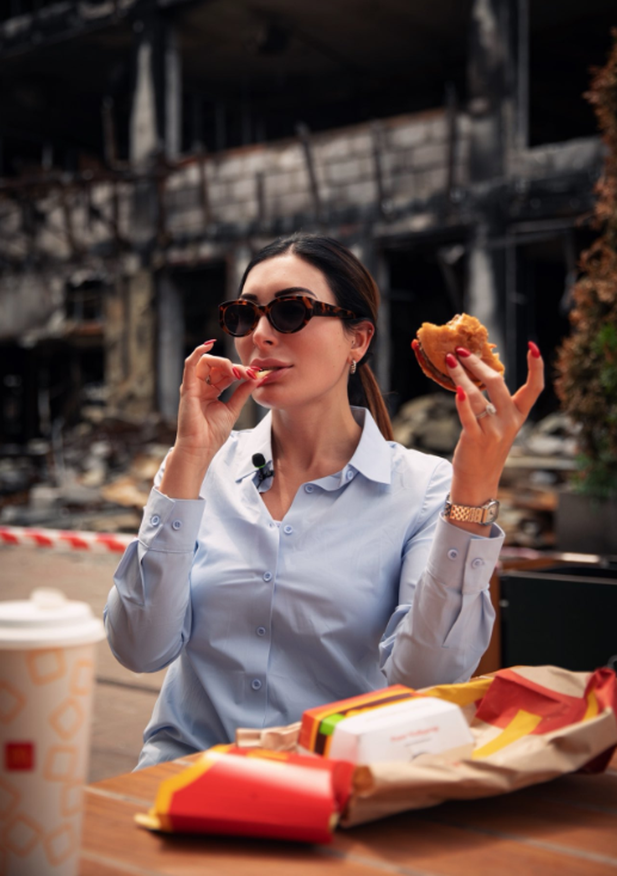laura loomer mcdonalds kiev