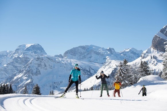 Die Loipen im Glarnerland lassen das Langlauf-Herz höherschlagen.