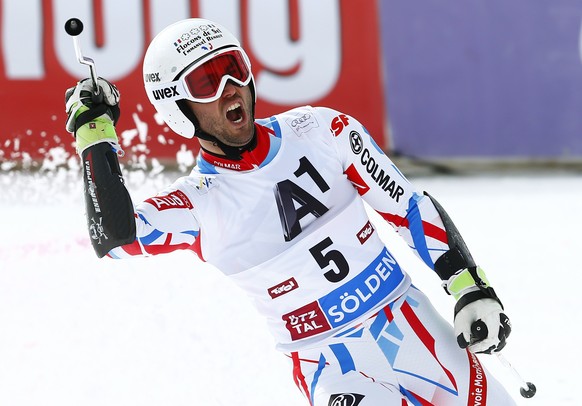 Thomas Fanara kann Marcel Hirscher um zwei Hundertstel hinter sich lassen.