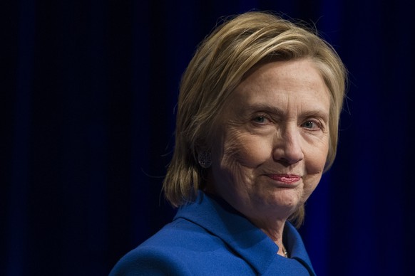 Hillary Clinton addresses the Children&#039;s Defense Fund&#039;s Beat the Odds celebration at the Newseum in Washington, Wednesday, Nov. 16, 2016. (AP Photo/Cliff Owen)