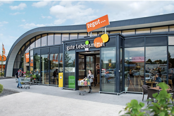 Die deutsche Tegut-Kette schrieb fast nur Verluste.