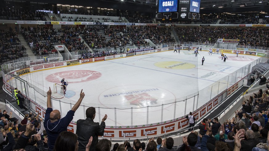 Hat bereits flexible Banden: Das neue Stadion in Biel.