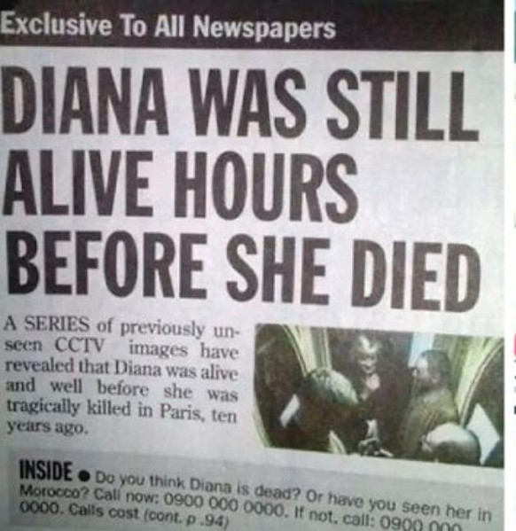 «Diana lebte noch, Stunden bevor sie verstarb».