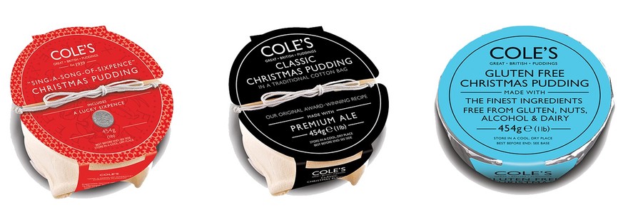 http://www.colespuddings.com/ christmas pudding cole's eingland grossbritannien dessert weihnachten essen food