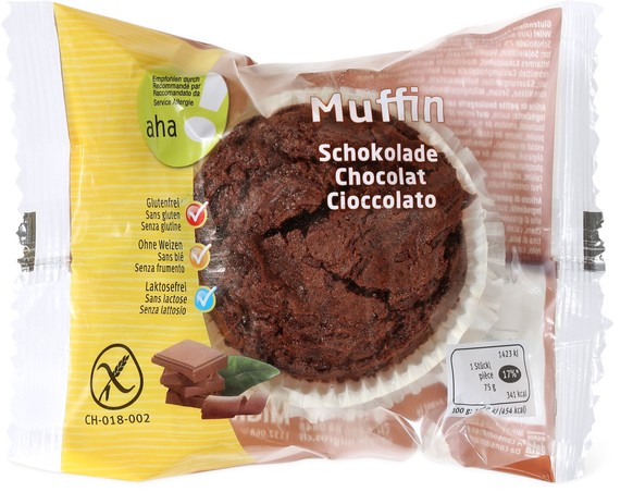 Die falsch verpackten aha!-Schokoladenmuffins sind datiert mit «mindestens haltbar bis: 11.08.17». Die Artikelnummer lautet: 1132.068. Die Migros hat die Rücknahme der betroffenen Produkte aus den Ver ...