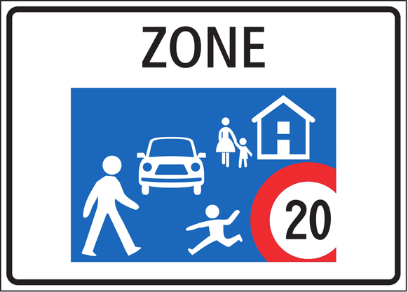 Tempo 30 auf der Bahnhofstrasse in Aarau – Testlauf geplant\nNur das es klar ist: In Tempo 30 Zonen haben Autos Vortritt…

Nur auf Quartierstrassen (blaues Schild) haben Fussgänger Vortritt…
