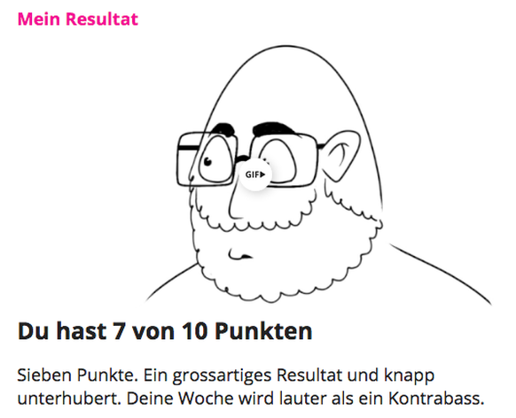 QDH: Huber holt den skurrilsten Punkt seiner Karriere\nund dann habe ich bei Frage 7 blind richtig geraten, weil bei mir zwei der vier Emojis gar nicht geladen haben