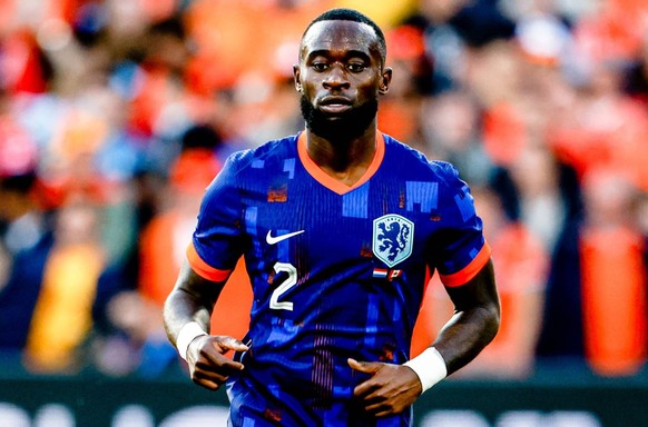 ROTTERDAM, 06-06-2024, Stadium de Kuip, Friendly match between Netherlands and Canada, Netherlands player Lutsharel Geertruida Netherlands - Canada friendly PUBLICATIONxNOTxINxNED x25454084x Copyright ...