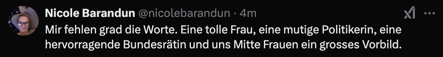 Reaktion Amherd-Rücktritt
