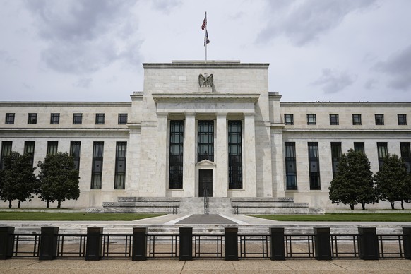 FILE - An U.S. flag flies over the Federal Reserve building on May 4, 2021, in Washington. (AP Photo/Patrick Semansky, File)
Bank Stress Tests
