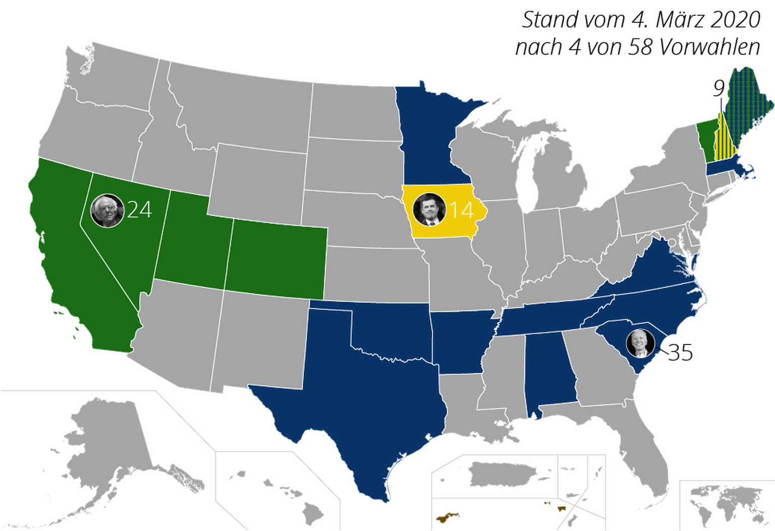 Resultate Super Tuesday