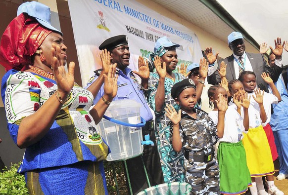 Nigerianische Schulkinder: Mangelnde Hygiene gehört zu den häufigsten Ursachen der Ansteckung.