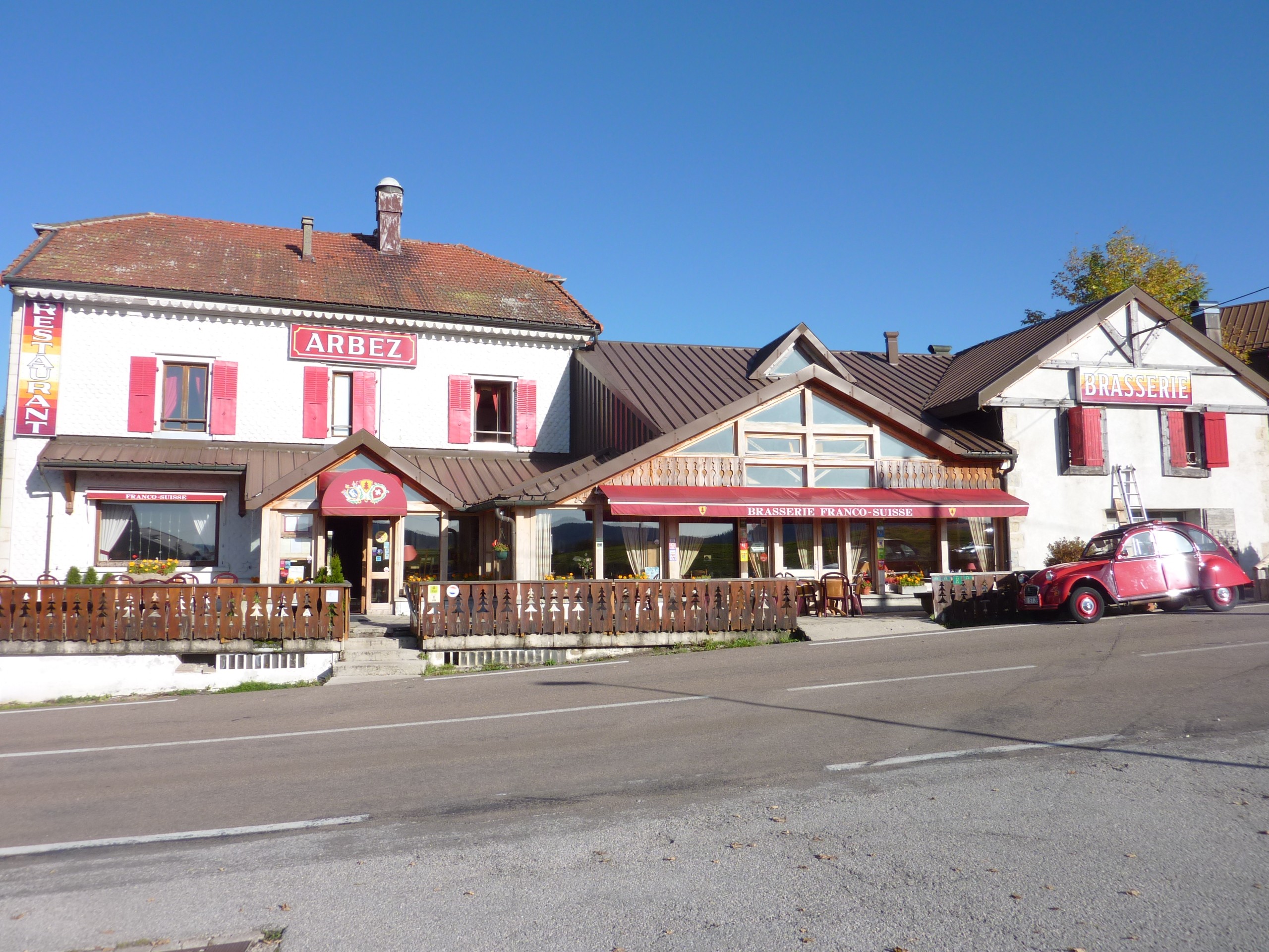 Hotel Arbez Franco-Suisse in La Cure