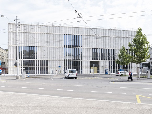 AVIS --- ZUM ERWEITERUNGSBAU DES KUNSTHAUS ZUERICH STELLEN WIR IHNEN FOLGENDES BILD ZUR VERFUEGUNG. WEITERE BILDER FINDEN SIE AUF visual.keystone-sda.ch --- Der Erweiterungsbau des Kunsthaus Zuerich,  ...