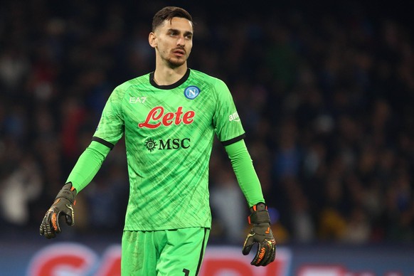 Ssc Napoli - Juventus Fc Alex Meret of Ssc Napoli looks on during the Serie A match beetween Ssc Napoli and Juventus Fc at Stadio Maradona on January 13, 2023 in Napoli, Italy . Napoli Stadio Maradona ...