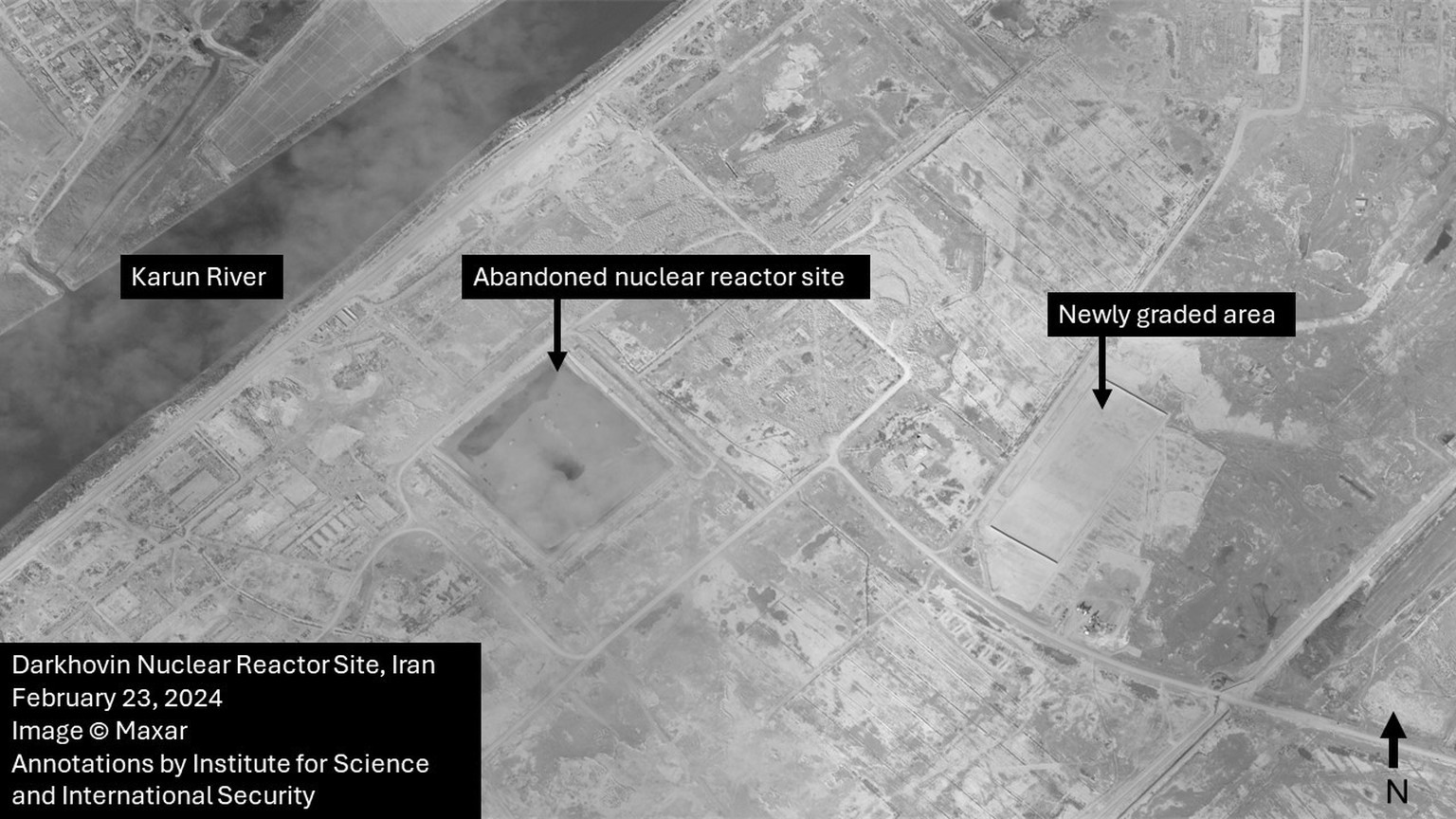 Iranisches AKW-Projekt in Darchowein (Darkhovin)
https://isis-online.org/isis-reports/darkhovin-nuclear-power-reactor-another-blemish-on-irans-safeguards-complia