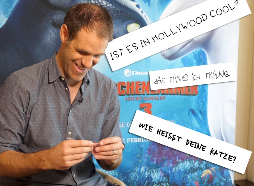 Das kommt dabei heraus, wenn Kinder einen Schweizer Hollywood-Veteranen mit Fragen löchern