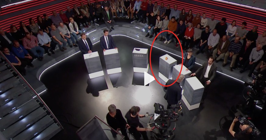 In der SRF-«Arena» lügen sie wohl alle – nur einer bleibt dem Geschehen ganz fern