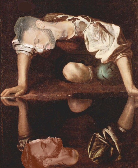 Ja, Caravaggio hat David gemalt – wir wissen auch nicht, wie das rein zeitlich gegangen sein soll.