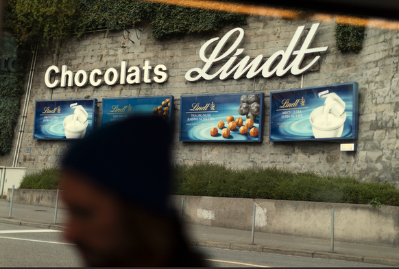 Lindt Schokolade Werbung Zürich Central