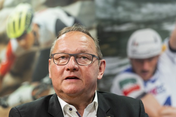 ARCHIVBILD ZUM INTERVIEW MIT SWISS OLYMPIC PRAESIDENT JUERG STAHL, AM MONTAG, 19. JULI 2021 - Juerg Stahl, Praesident von Swiss Olympic, spricht ueber die Aussichten des Schweizer Olympiateams an den  ...