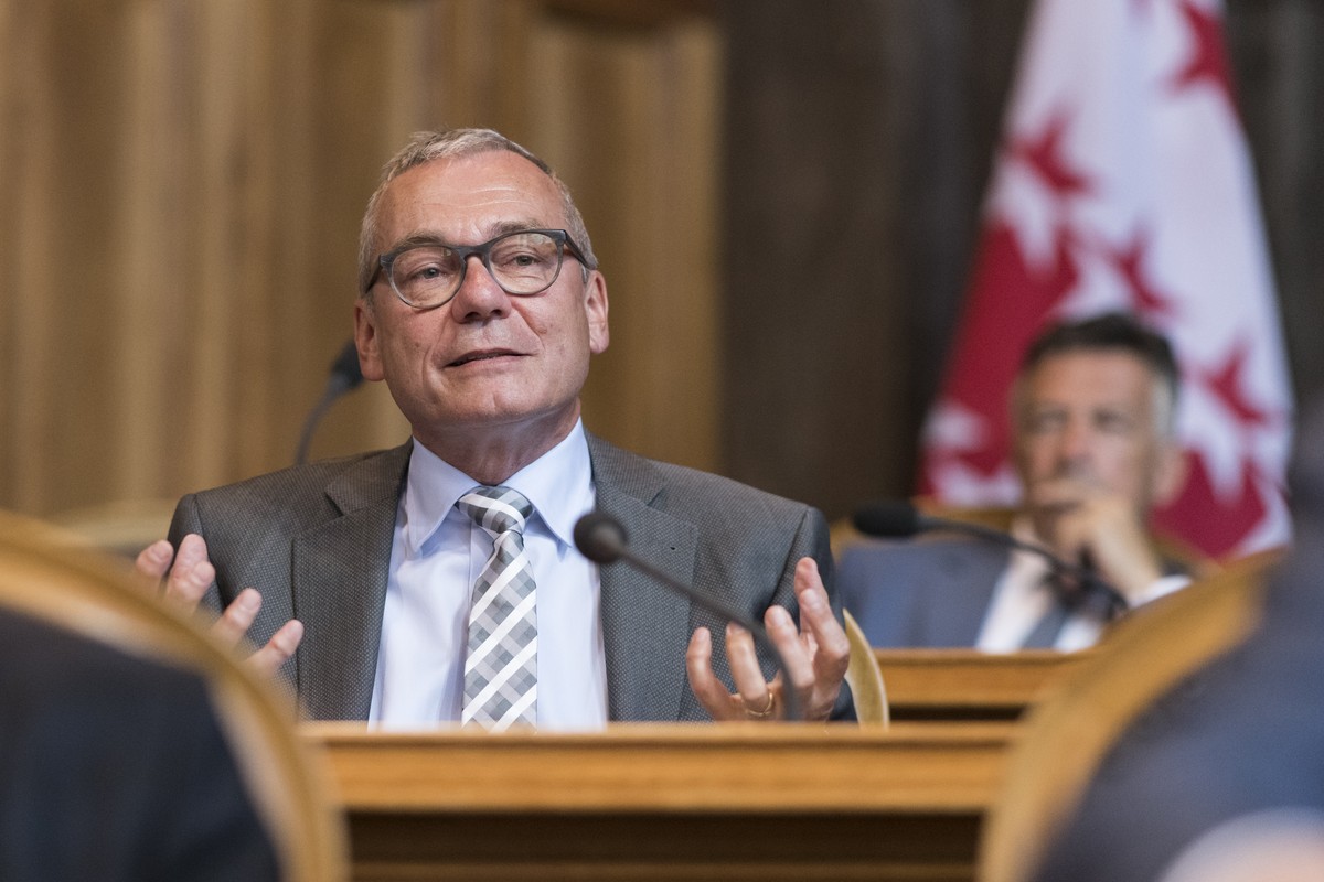 Ruedi Noser, FDP-ZH, spricht zur Kleinen Kammer an der Sommersession der Eidgenoessischen Raete, am Montag, 17. Juni 2019 im Staenderat in Bern. (KEYSTONE/Alessandro della Valle)