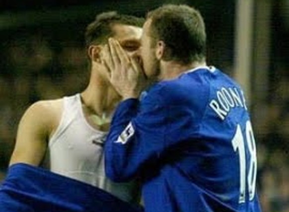 Als Rooney noch bei Everton spielte, zögerte er dereinst auch nicht.&nbsp;