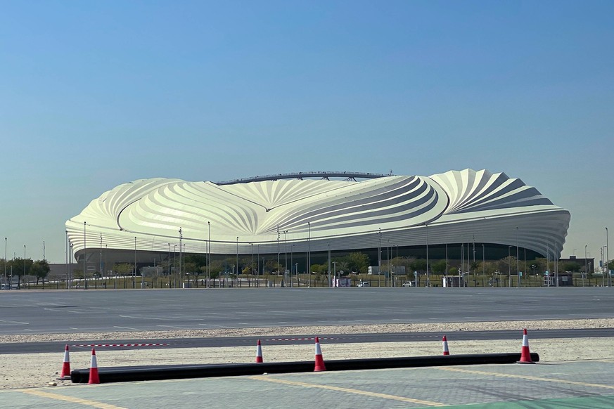 Al Janoub Stadium ist Austragungsort f�r die WM 2022 / Qatar2022 - Doha 31.03.2022: Al Janoub Stadium, World Cup Stadium *** Al Janoub Stadium to host World Cup 2022 Qatar2022 Doha 31 03 2022 Al Janou ...