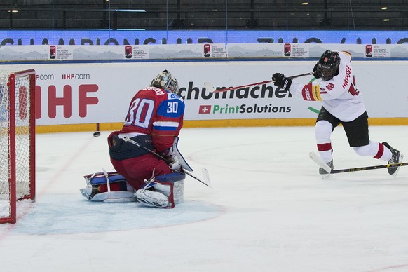 Auguste Impose gehörte gegen Russland zu den auffälligsten Schweizern.