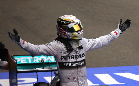 Lewis Hamiltons Siegergeste: «Who's the boss? I'm the boss!»