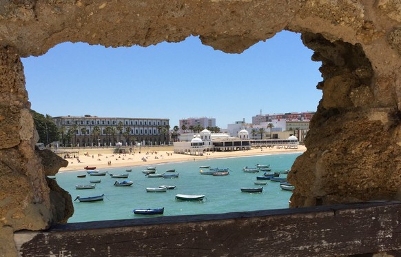 Schönste Strände der Welt für 2026 Cadiz Strand Altstadt
