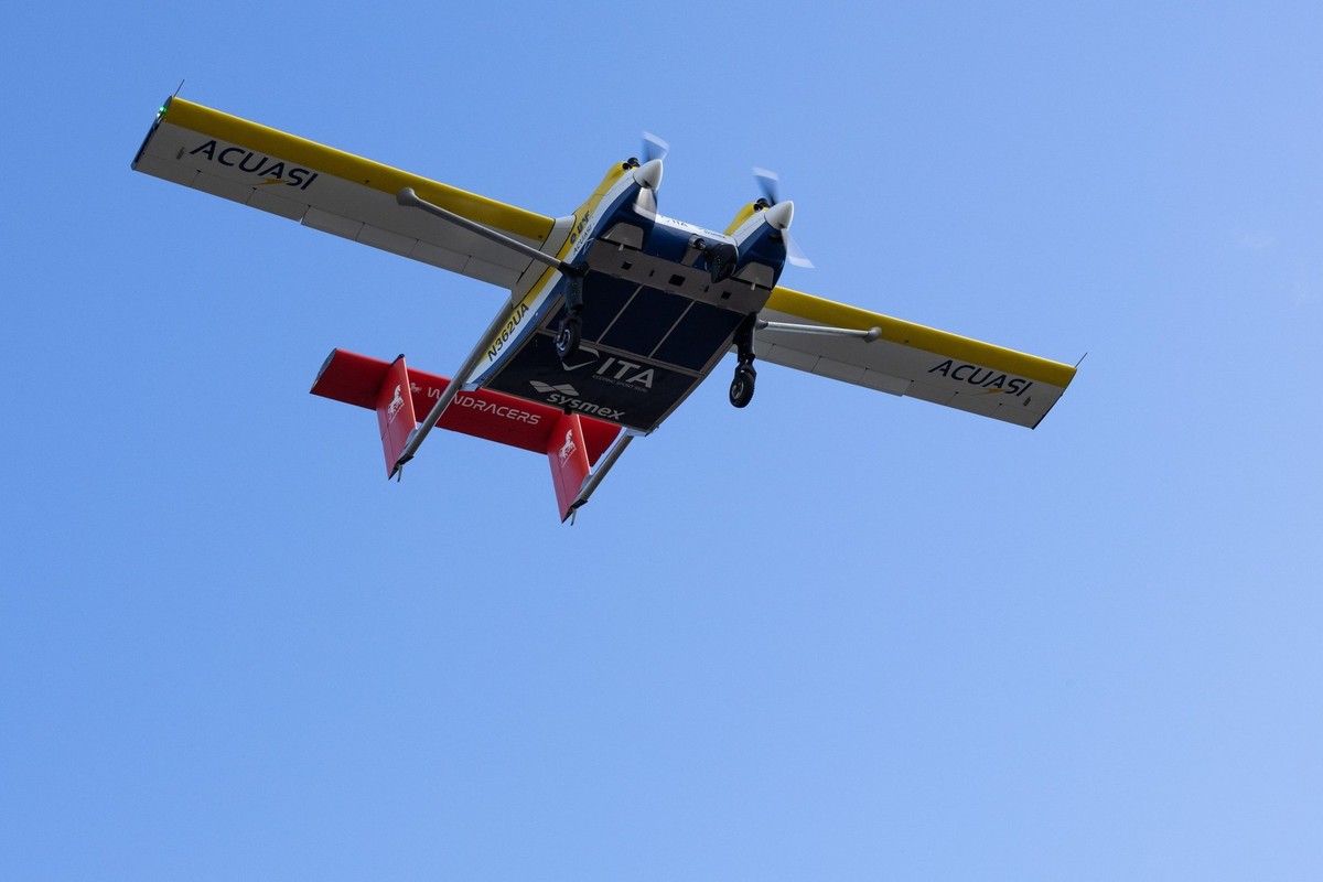 Ce drone a transporté des échantillons sanguins sur 1000 kilomètres.