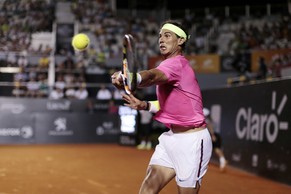 Nachtarbeit für Rafael Nadal in Rio.