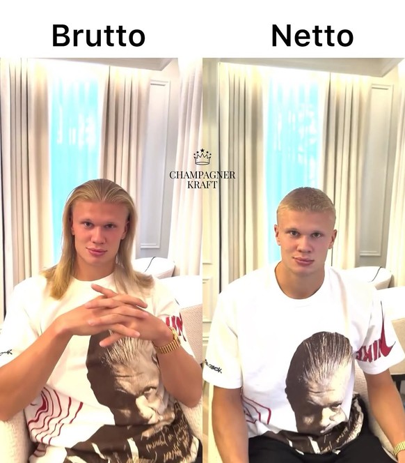 Haalands neue Frisur: Die besten Memes aus dem Netz
