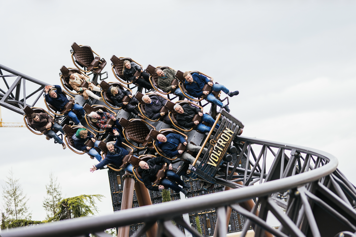 Europa-Park Voltron Achterbahn Rust