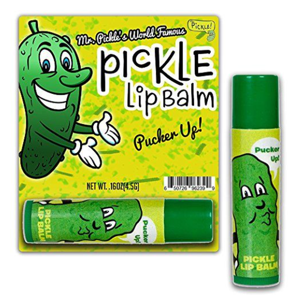 Nice gift: Gurkli flavored lip balm