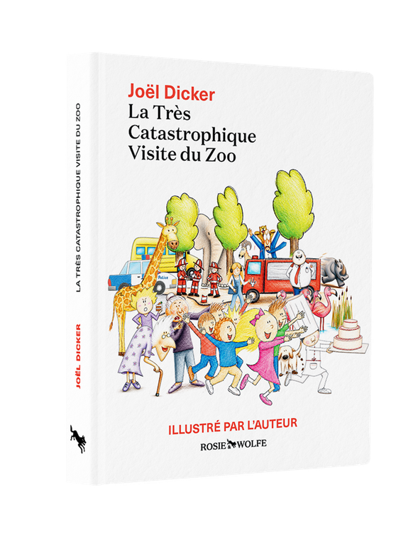 Joël Dicker publie le 15 octobre une version illustrée par ses soins de La Très Catastrophique Visite du Zoo.