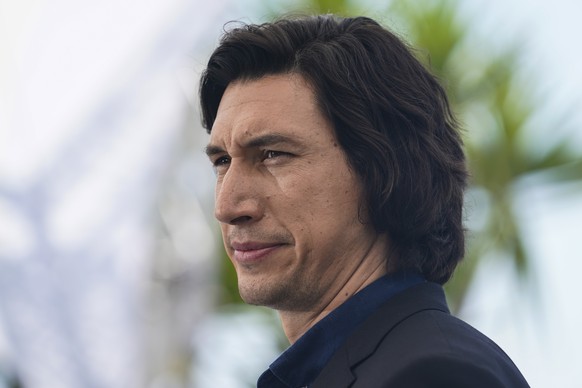 FILE - Adam Driver poses for photographers at the photo call for the film &quot;Annette&quot; at the 74th international film festival, Cannes, southern France, on July 6, 2021. The film opens in theat ...