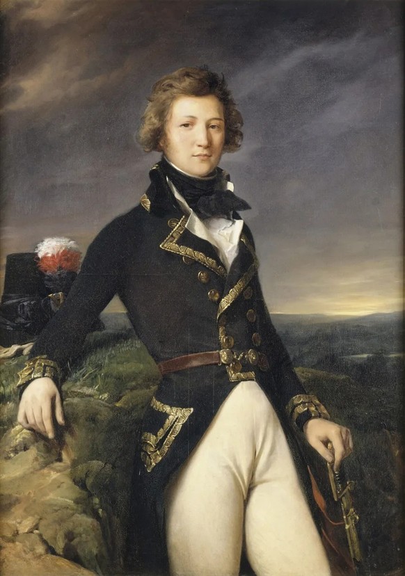 Ein ungestümer Kerl und Liebhaber: Louis-Philippe 1792 in jungen Jahren, gemalt von Léon Cogniet.
https://collections.chateauversailles.fr/#/query/e51774c2-f689-4d8b-ba12-926be0b7c3c7