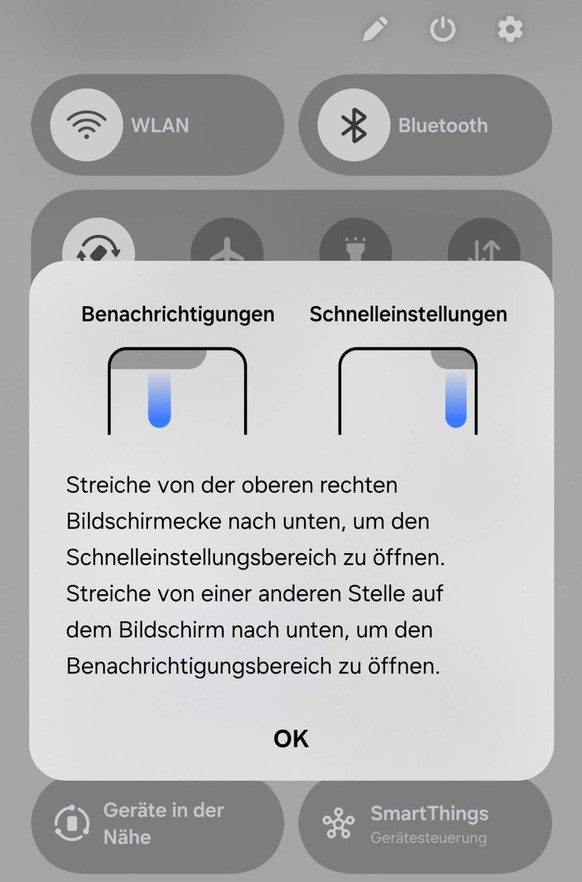 Mit dem Stift-Smybol lässt sich diese Neuerung wieder deaktivieren.