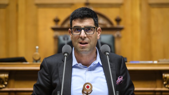 Angelo Barrile, SP-ZH, spricht waehrend der herbstsession der Eidgenoessischen Raete, am Montag, 16. September 2019 im Nationalrat in Bern. (KEYSTONE/Anthony Anex)