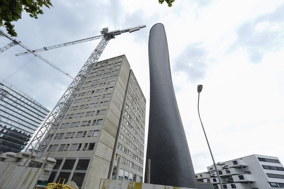 Das Triemlispital steht derzeit im Bau.