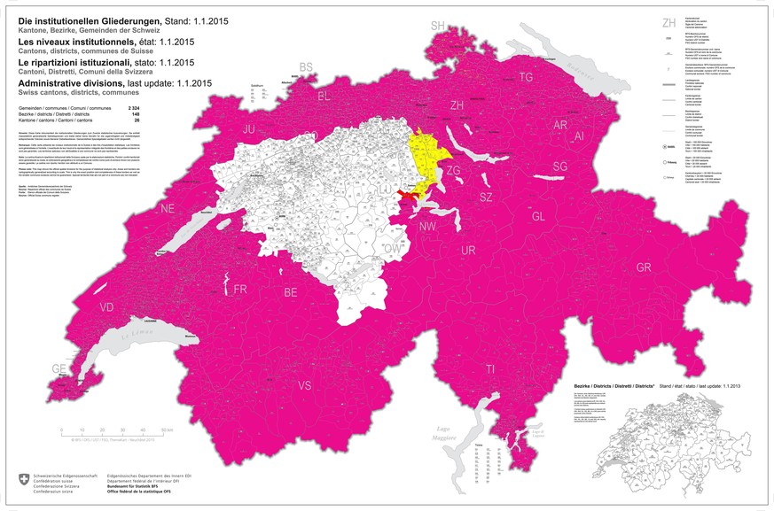 Mein Ziel: Die Schweiz in watson-Magenta färben. Auf der 78. Etappe am Montag steht der gelbe Teil an. Hier geht es zum Livetracking!