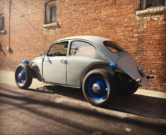 Volkswagen Brent Walter Walter Werks VW beetle scooter vespa minibike hotrod retro design https://www.instagram.com/walter_werks/?hl=en