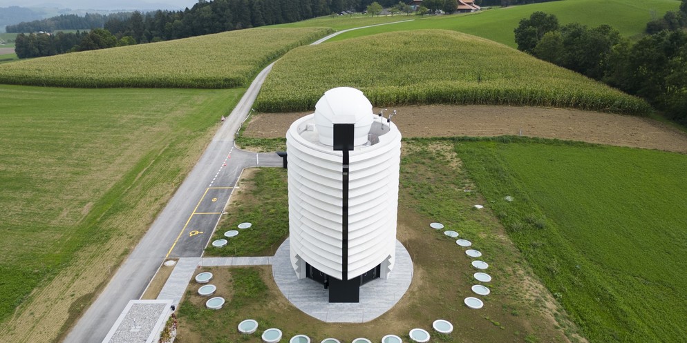 Mit dem «Space Eye» in fremde Galaxien schauen, ist seit September möglich.