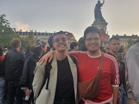 Colin Vollmer und Mathilde Mottet.