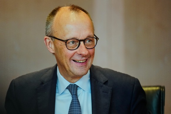 German Chancellor Friedrich Merz attends the cabinet meeting at the chancellery Berlin, Germany, Wednesday, Dec. 10, 2025. (AP Photo/Markus Schreiber)
Germany Politics