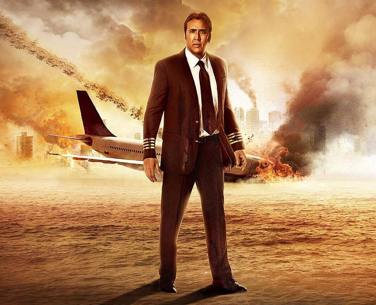 LEFT BEHIND, US poster, Nicolas Cage, 2014. Freestyle Releasing /courtesy Everett Collection Freestyle Releasing/Courtesy Everett Collection ACHTUNG AUFNAHMEDATUM GESCHﾄTZT PUBLICATIONxINxGERxSUIxAUTx ...