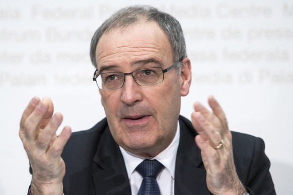 Verteidigungsminister Guy Parmelin bestätigte den Hacker-Angriff. &nbsp;