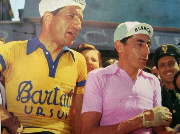 Gino Bartali und Fausto Coppi